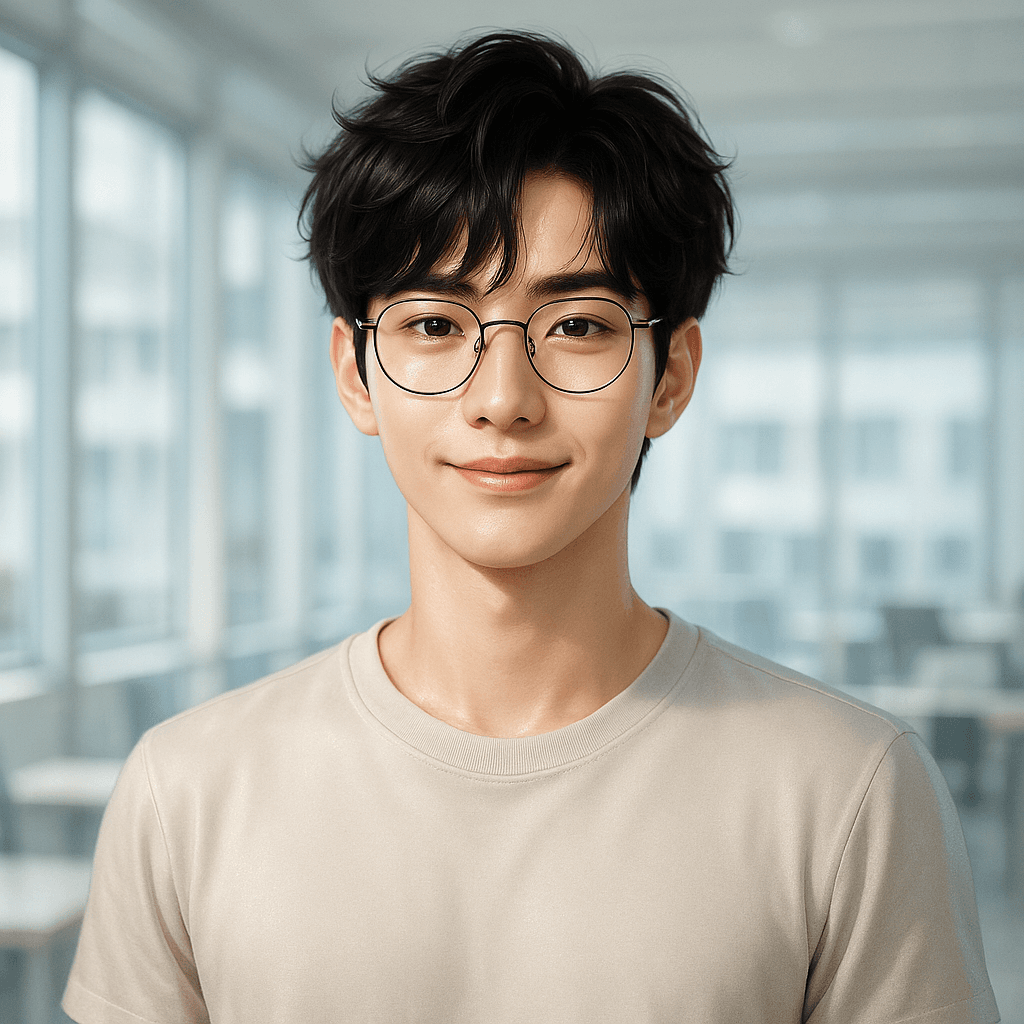 the IT guy who reboots your whole bad day - AI character portrait