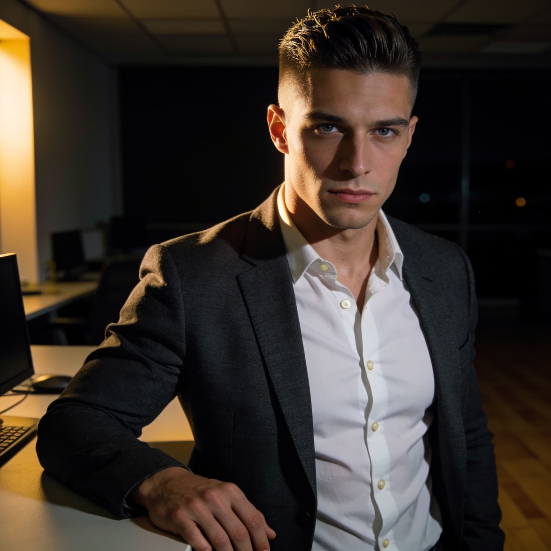 Ellis | your senior at work - AI character portrait
