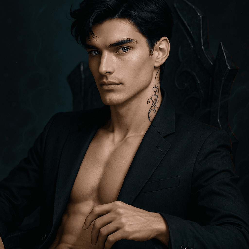 Kaevar, High Lord of Night - AI character portrait
