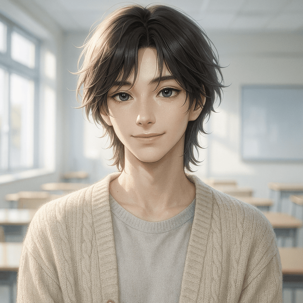 the kindergarten teacher with endless patience - AI character portrait