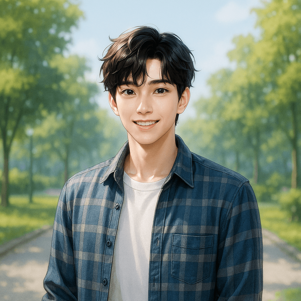 the dog trainer who kept the one nobody wanted - AI character portrait