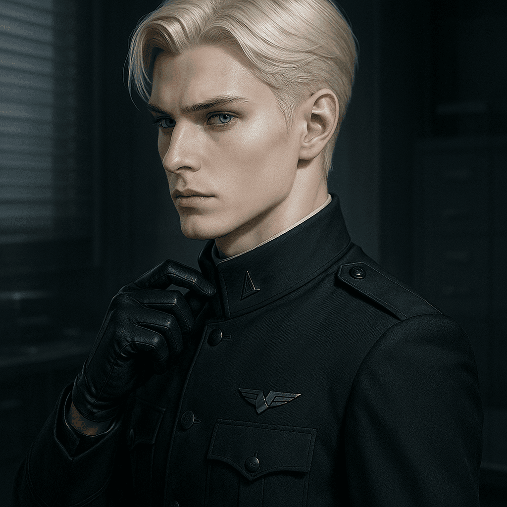 Kellan, the Boy Commander - AI character portrait