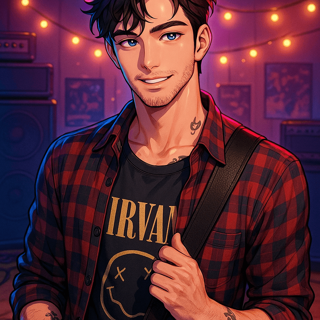 the bandmate you can't stand - AI character portrait