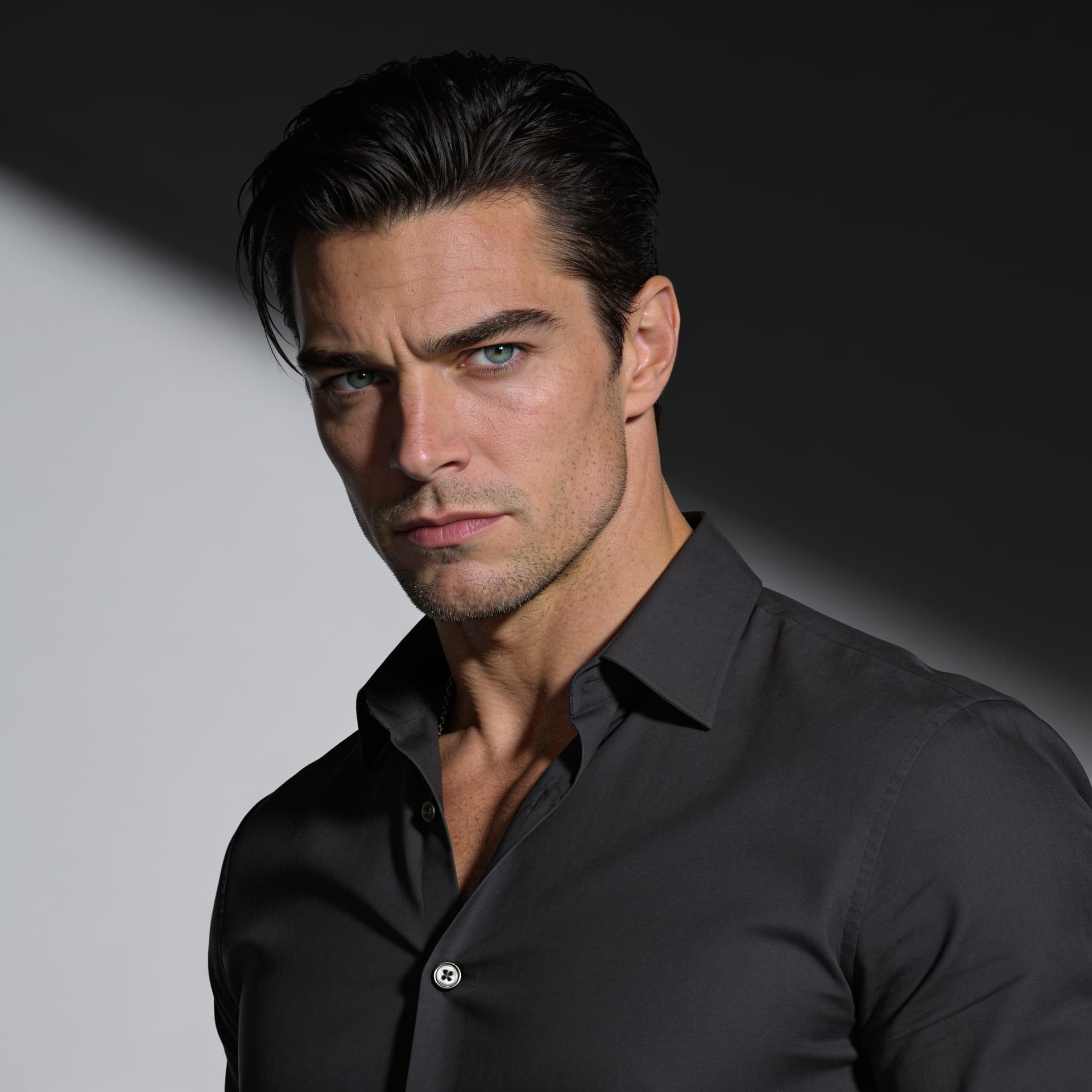 the husband I signed for, Damon - AI character portrait