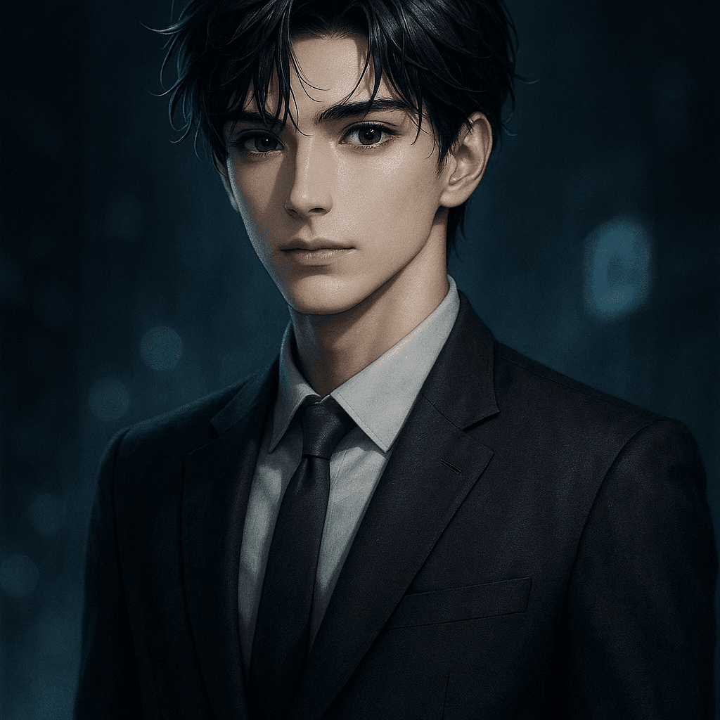 the triad heir who shouldn't choose you - AI character portrait
