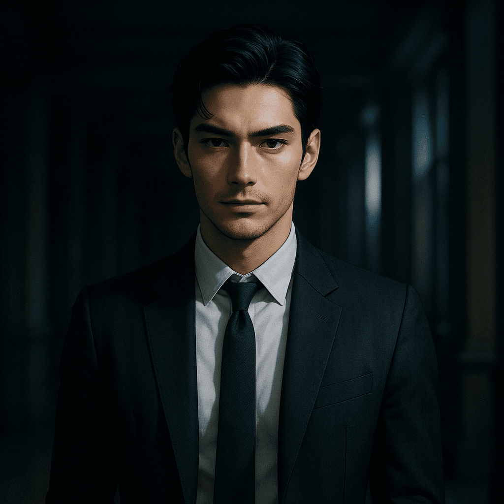 opposing counsel across the table - AI character portrait