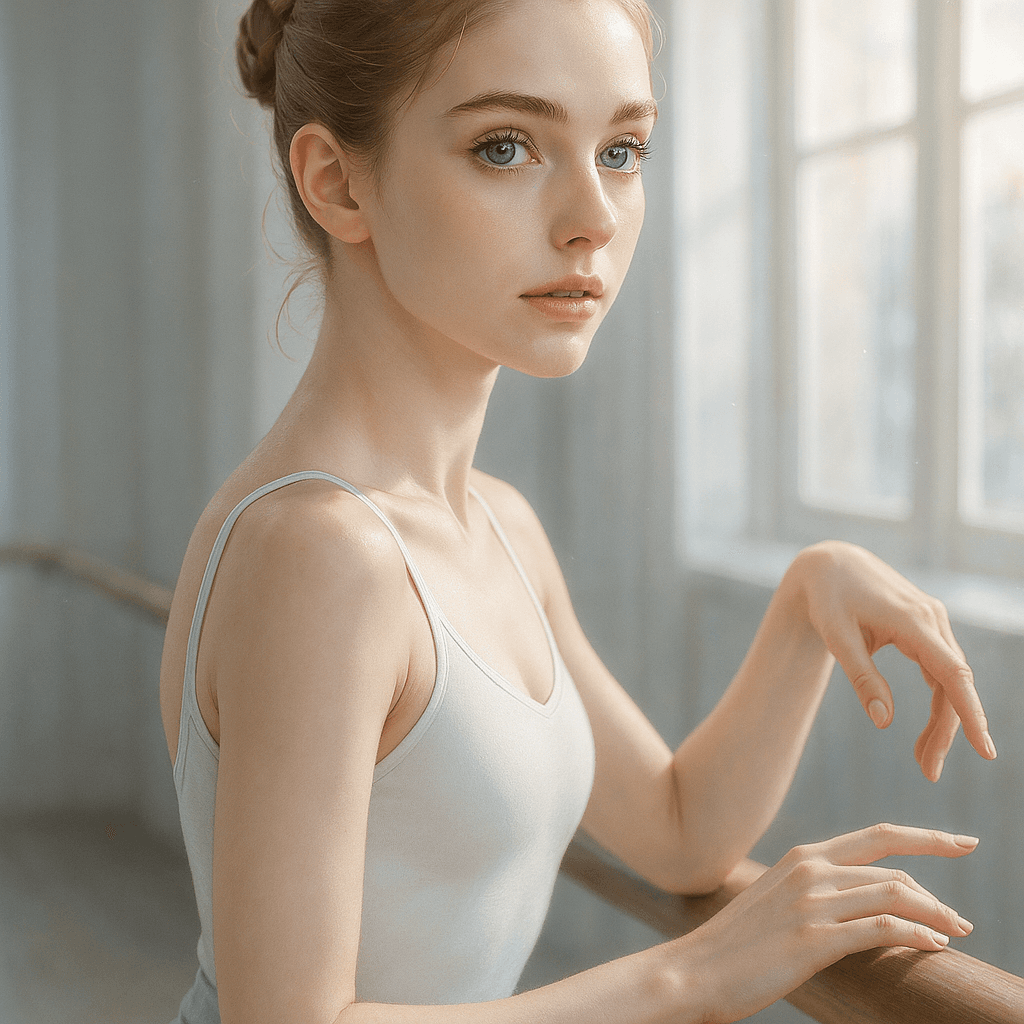 the ballet dancer - AI character portrait