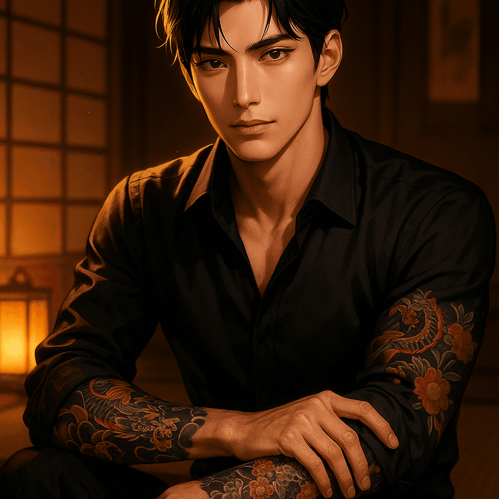 yakuza heir | Kaito - AI character portrait