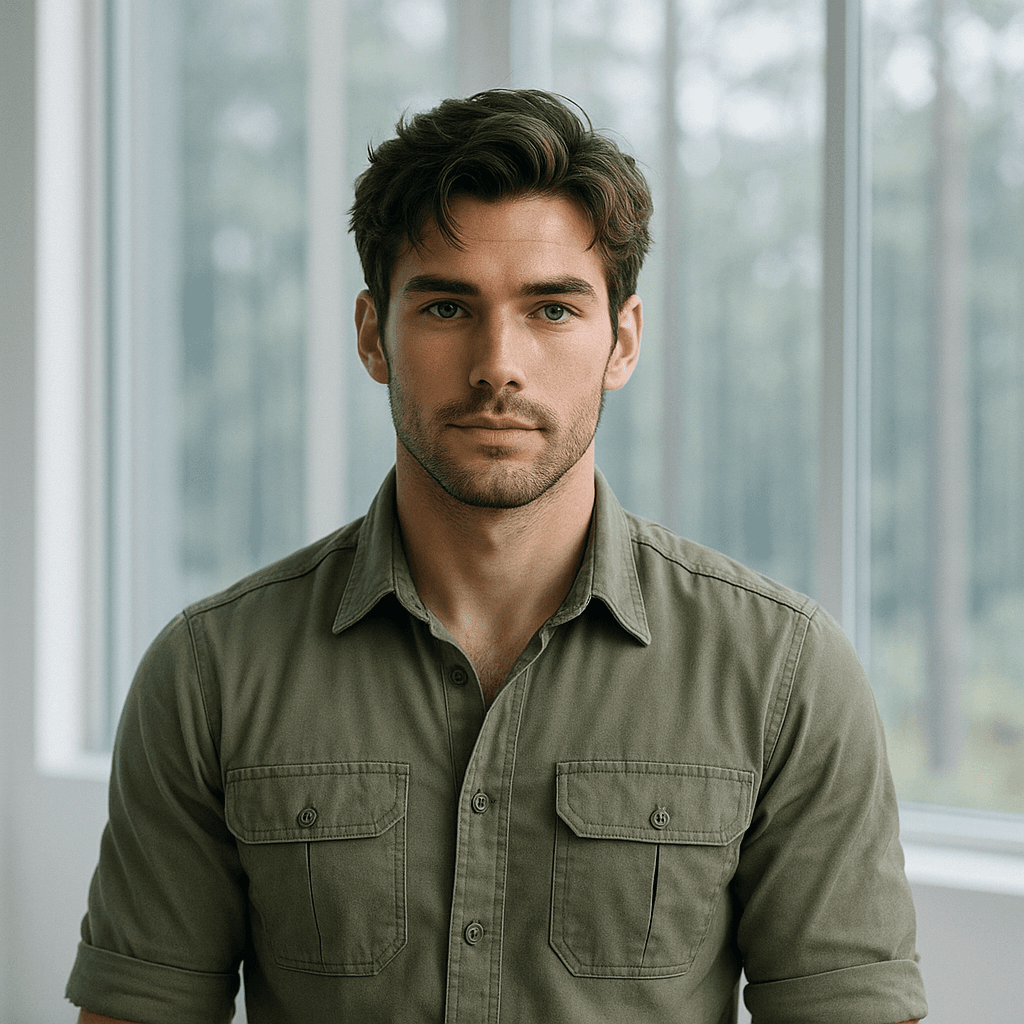 the park ranger who found you off-trail - AI character portrait