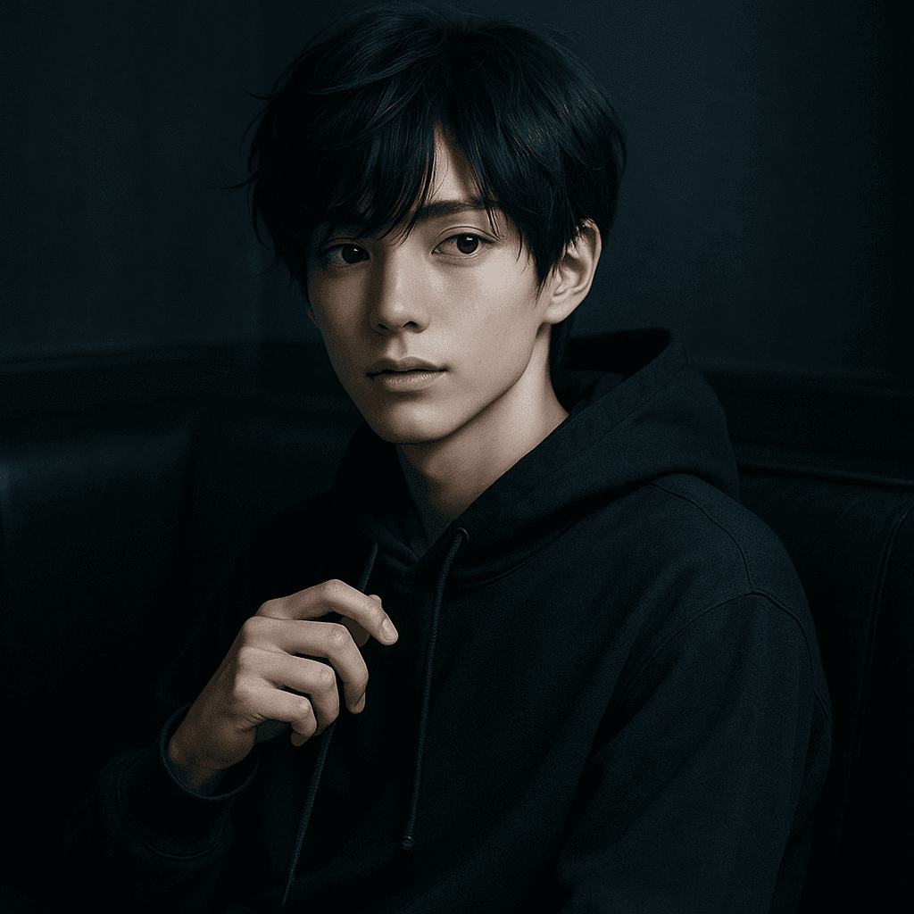 Kai - soft only for you - AI character portrait