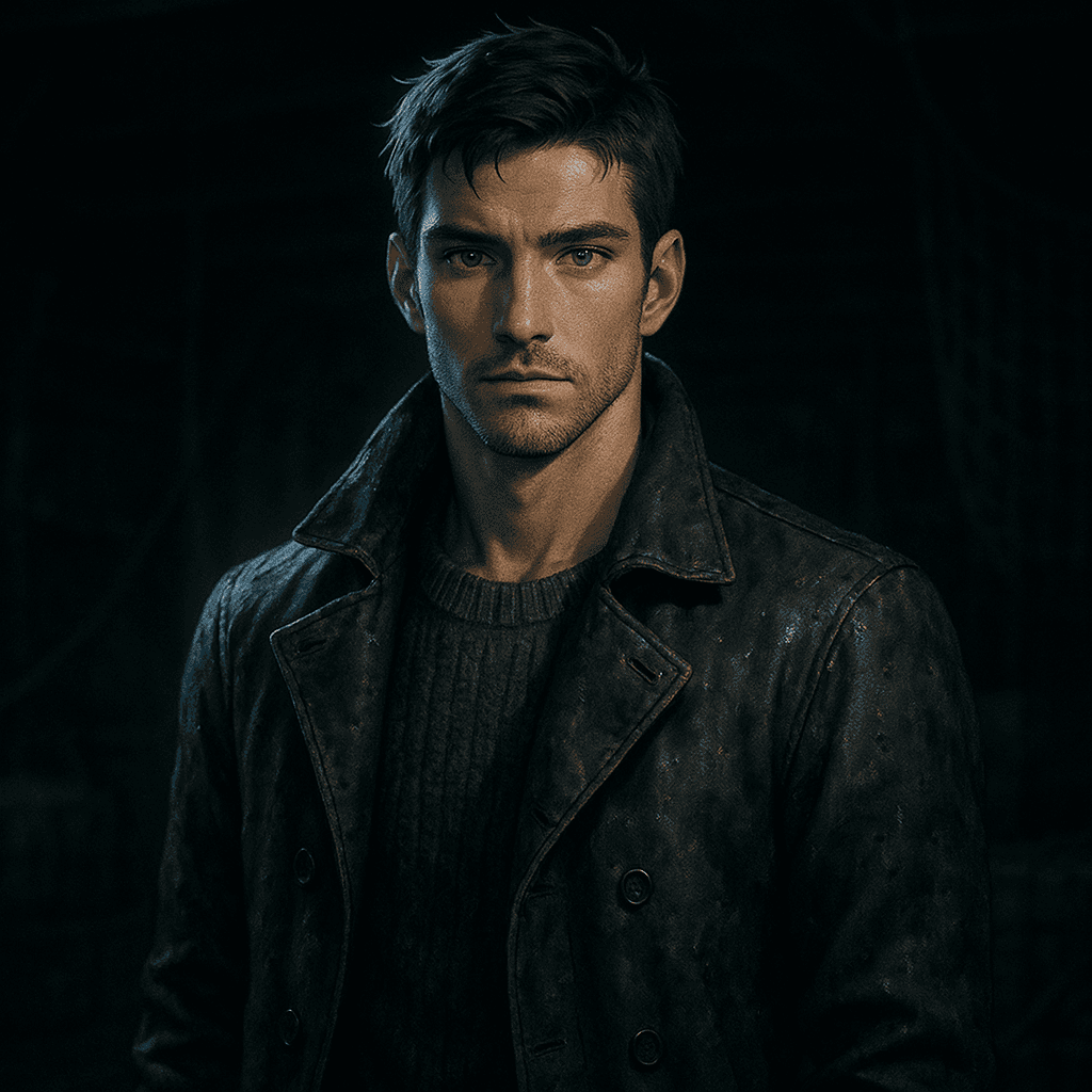 the smuggler who hid you in the hold - AI character portrait