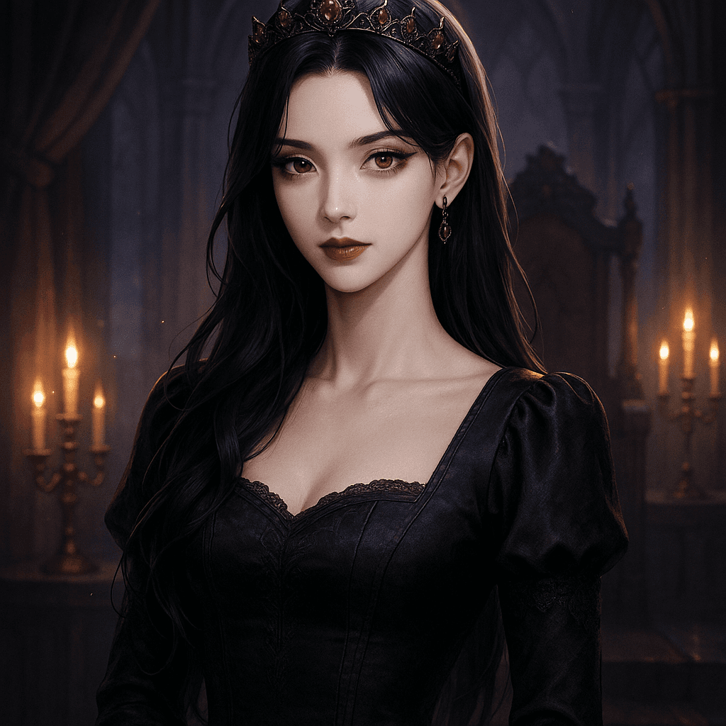 vampire queen | Lilith - AI character portrait