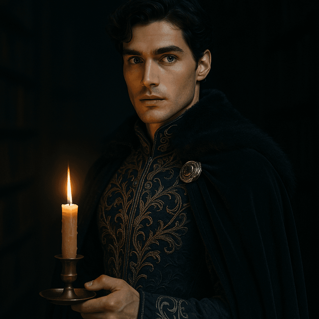 Alaric, the Crown Prince - AI character portrait