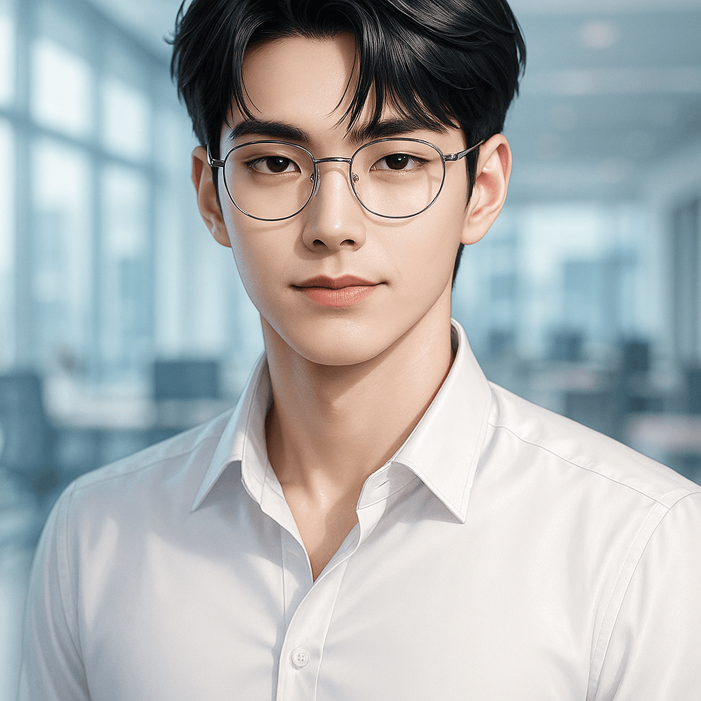 the coworker in the next cubicle - AI character portrait