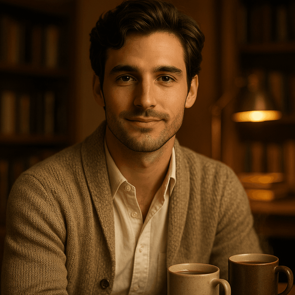 the tutor who's endlessly patient with you - AI character portrait