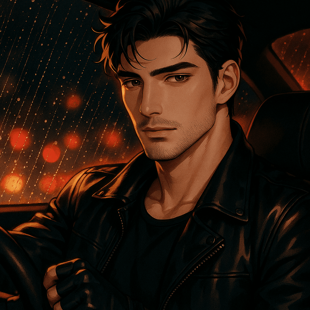 the getaway driver (ride or die) - AI character portrait