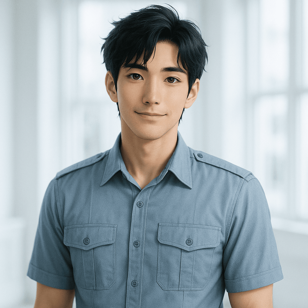 the bus driver on your 7am route - AI character portrait