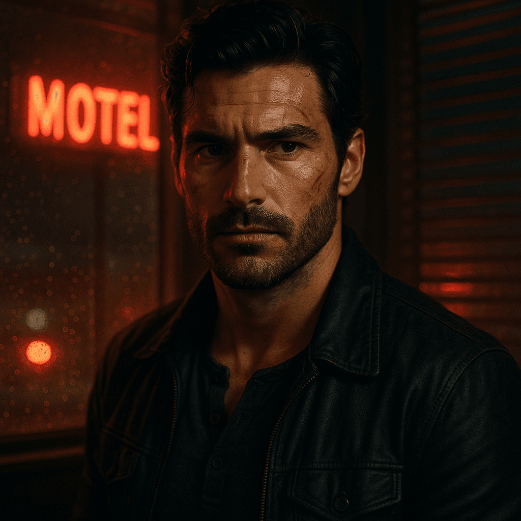 the bounty hunter who won't collect you - AI character portrait