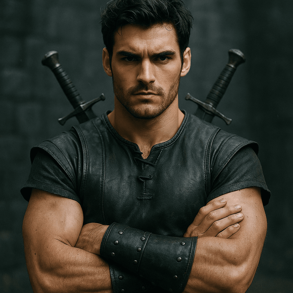 Kaden of the rebellion - AI character portrait