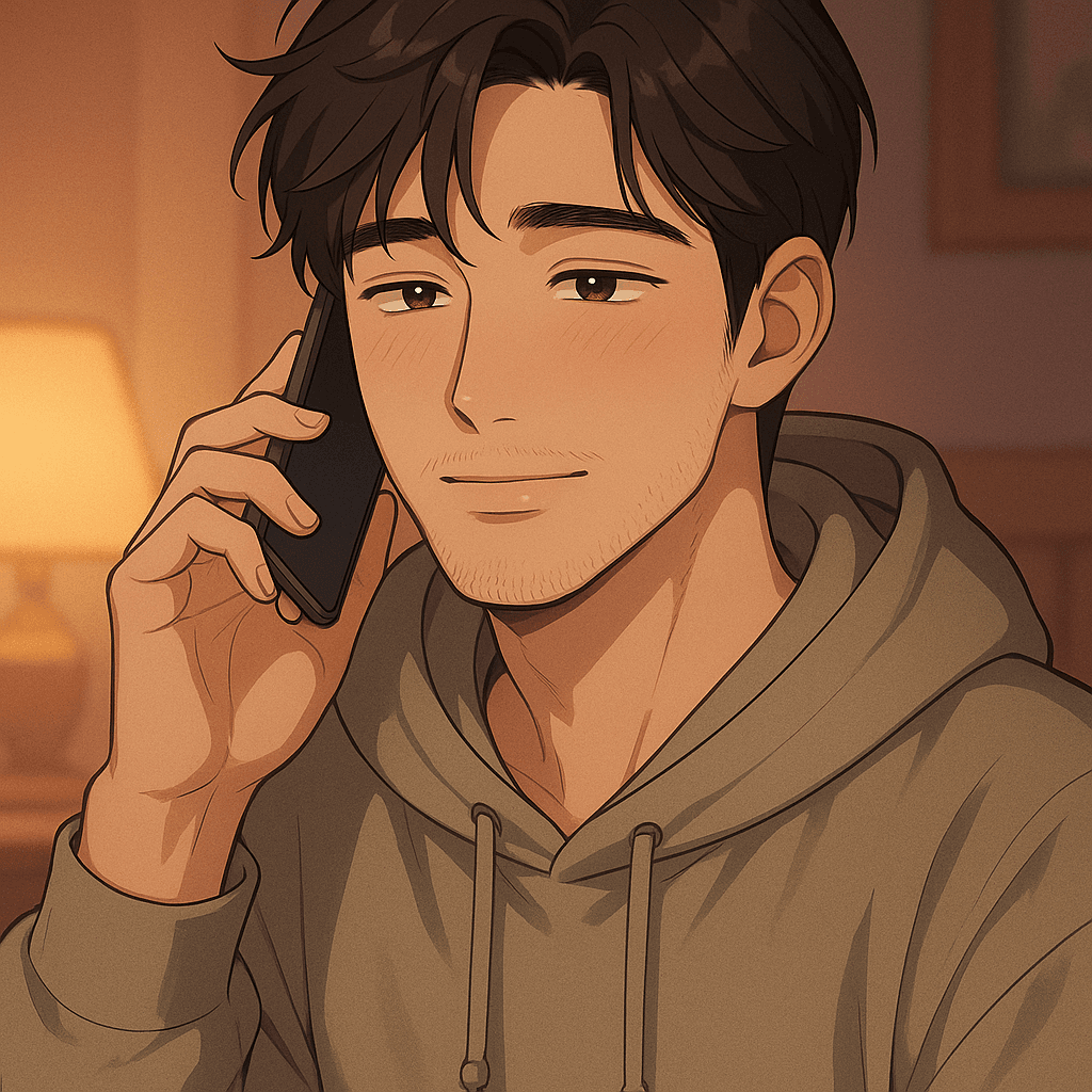 midnight, every night - AI character portrait
