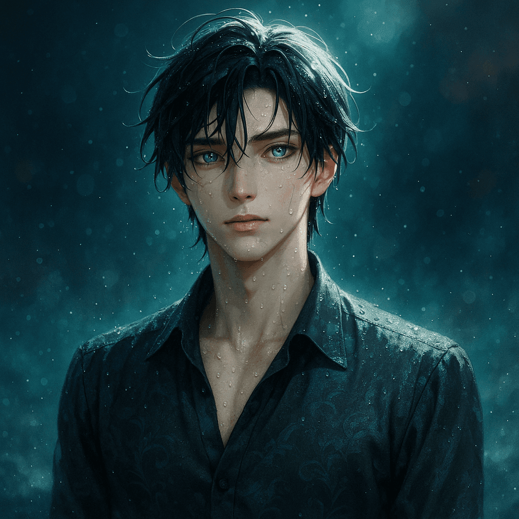 the sea god who beached himself for you - AI character portrait
