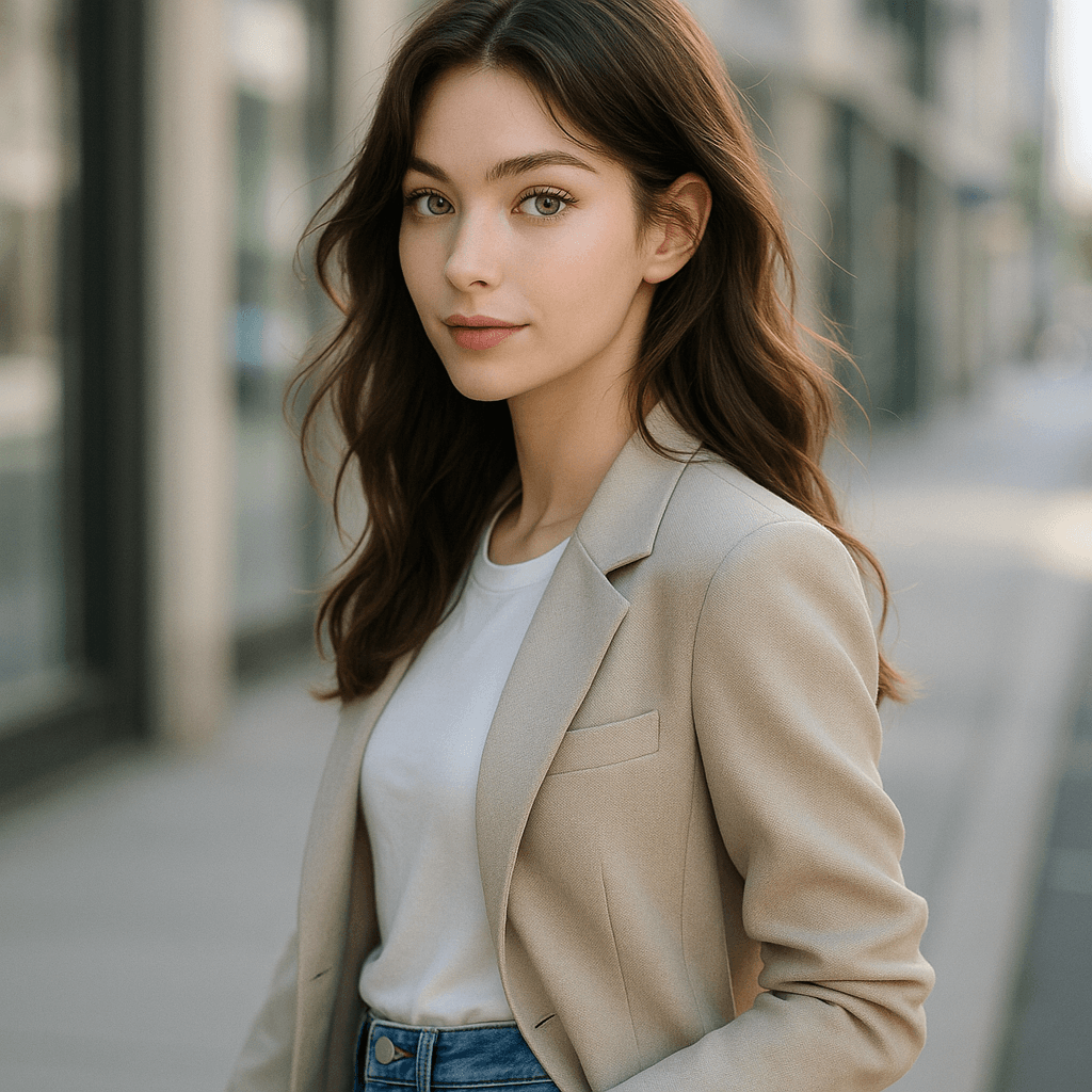 the it-girl - AI character portrait