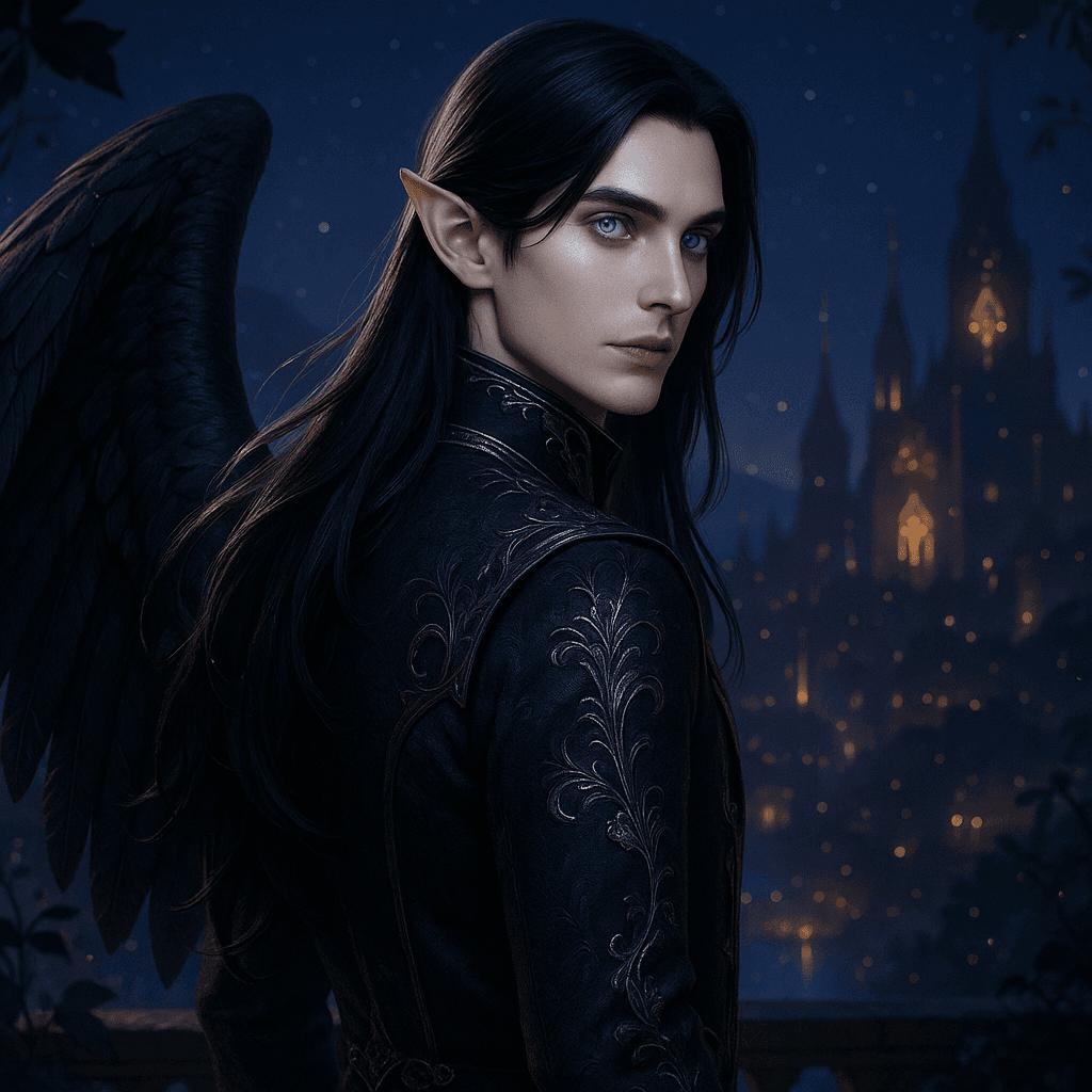 Rhys | High Court prince - AI character portrait