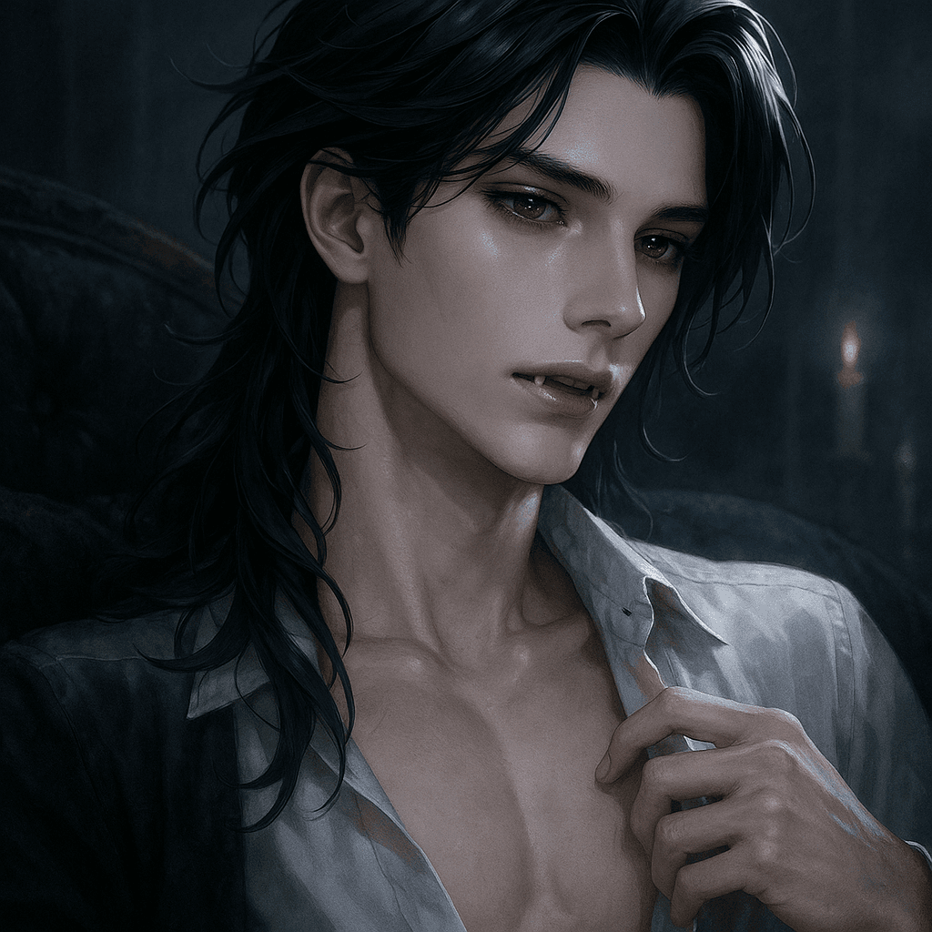 the vampire who's sworn off blood for you