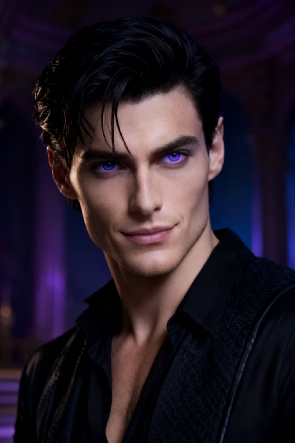 the high lord who knew first - AI character portrait