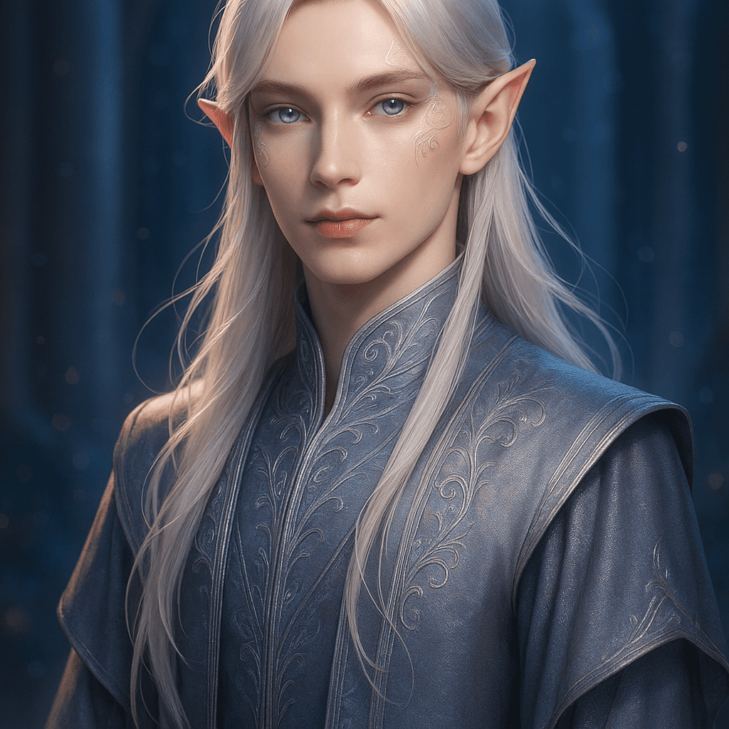 the night court's envoy - AI character portrait