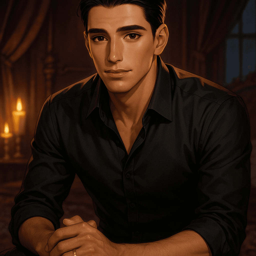 your husband (arranged) - Adriano - AI character portrait