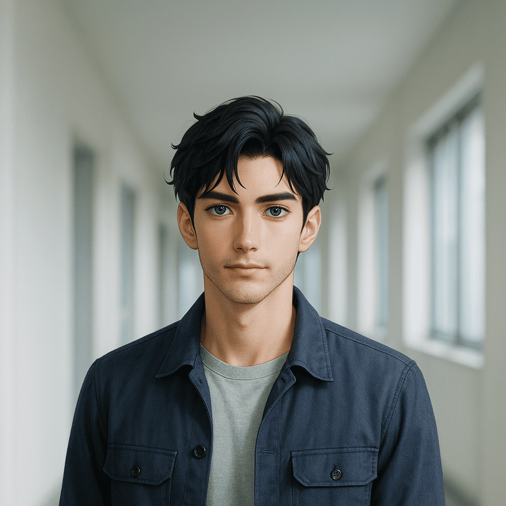 the locksmith you called at 2am - AI character portrait