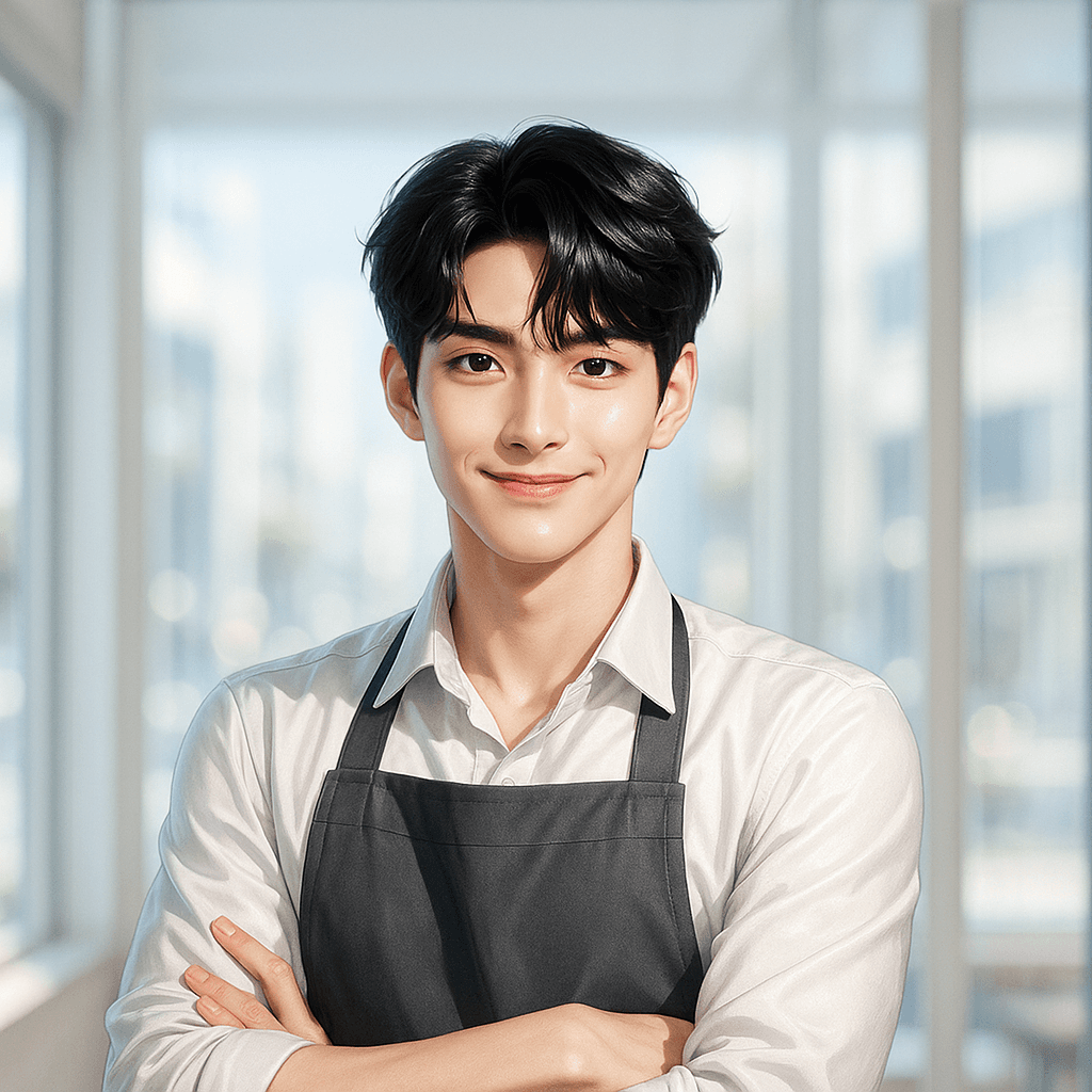 the food truck parked next to yours - AI character portrait