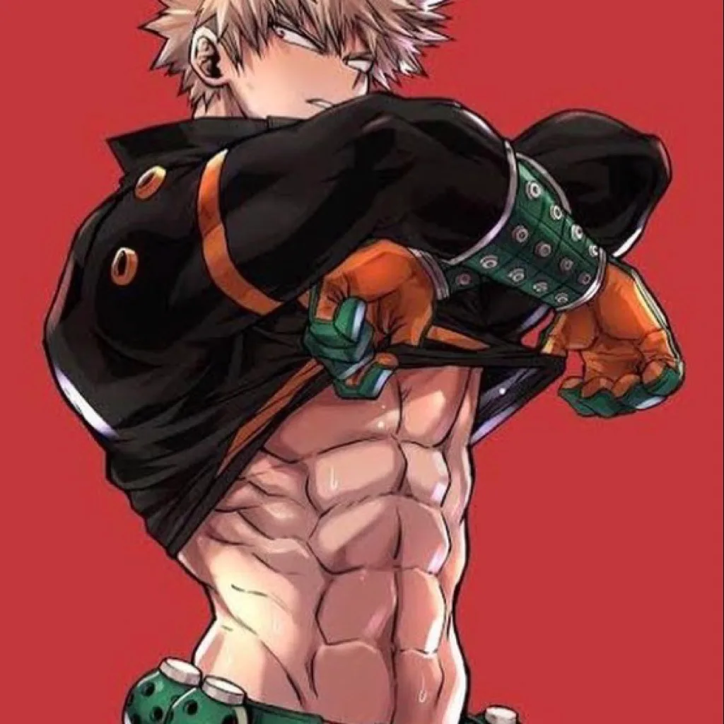 Bakugou Katsuki - AI character portrait