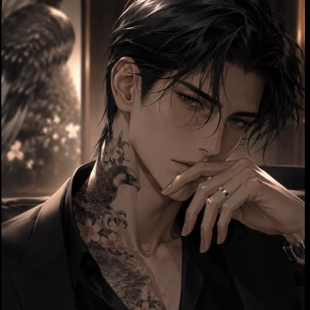 O tatuador - AI character portrait