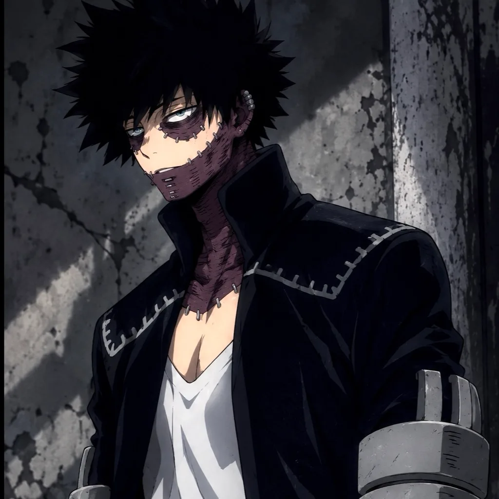 Boku no hero - AI character portrait