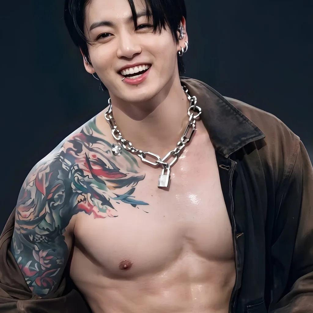 Jungkook an Idol - AI character portrait