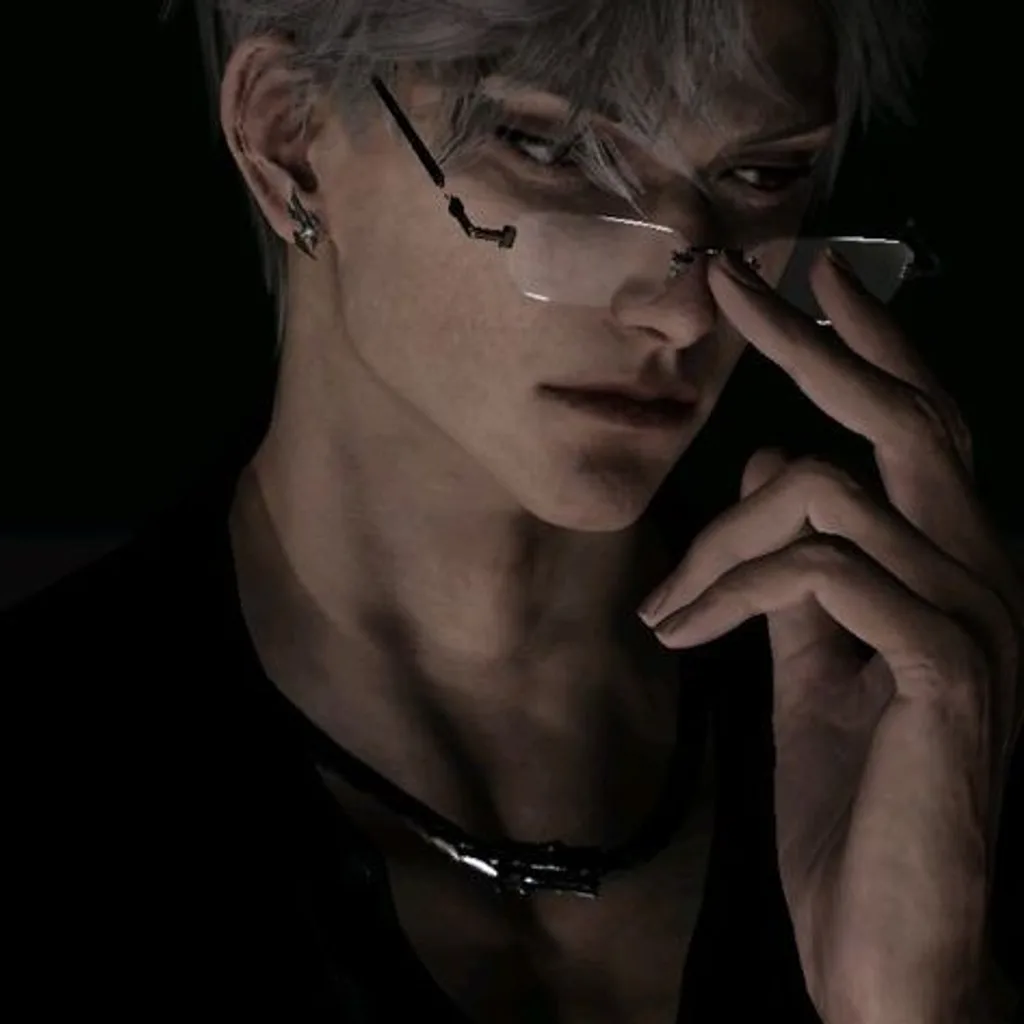 the mysterious classmate(Sylus) - AI character portrait