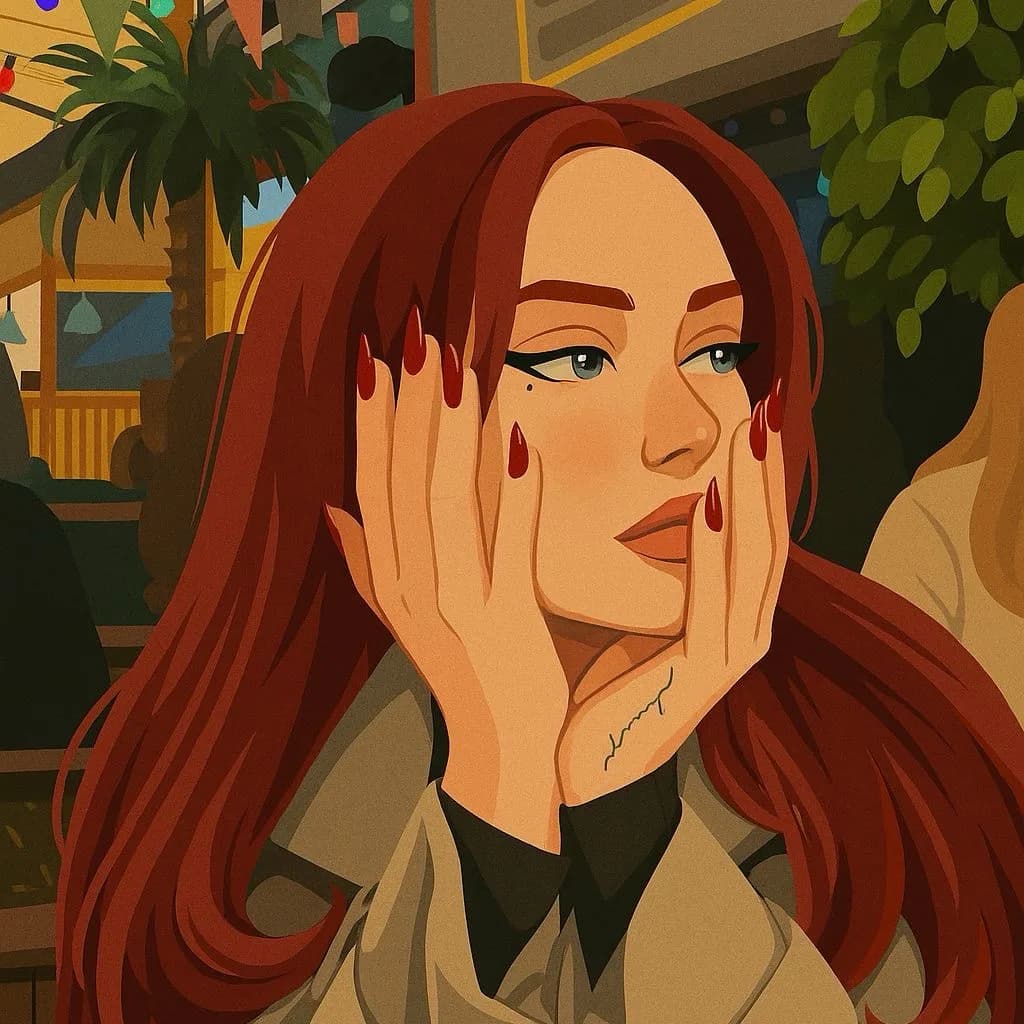 Linna la manicurista - AI character portrait